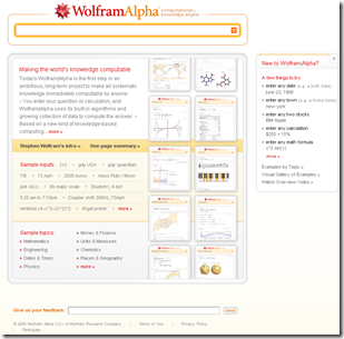 walfram interface