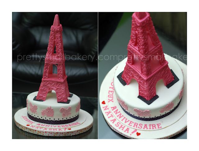 Kek birthday EIFEL TOWER / PARIS, shah alam 