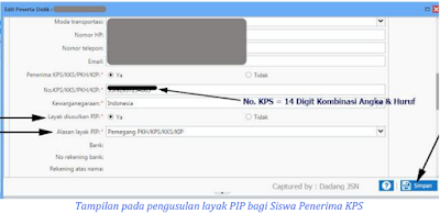 CARA PENGAJUAN PIP/BSM SISWA SD SMP DAN SLB 2016