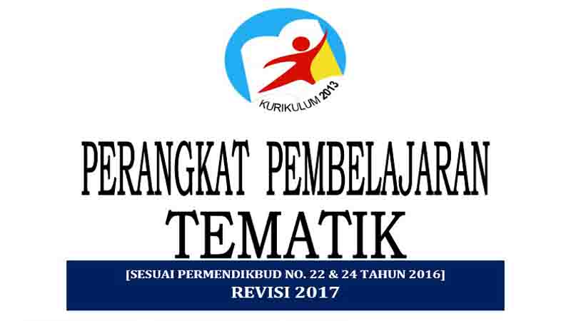 Cover Perangkat Pembelajaran Tematik Kelas 2 SD Kurikulum 