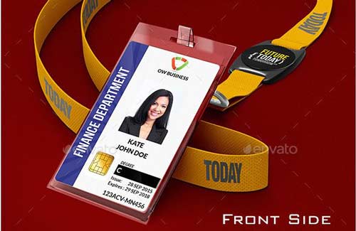 25 Contoh Desain ID Card Keren Untuk Inspirasi - GRAFIS 