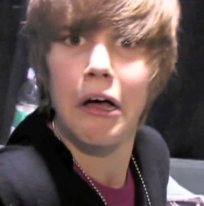 justin bieber funny pictures with captions. justin bieber face close up.