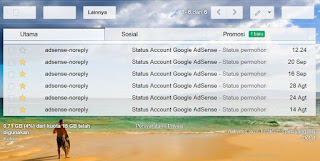 Email Penolakan Google Adsese