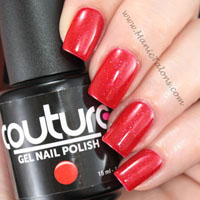 Couture Gel Polish Red Carpet Swatch