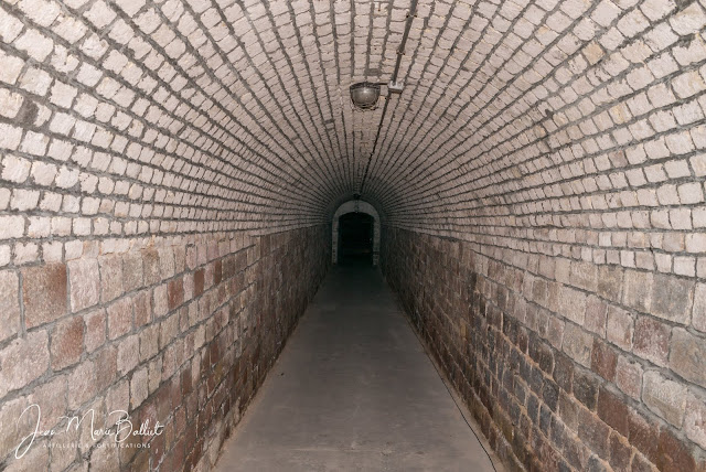 Accès à la caponnière depuis le bastion 15