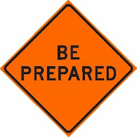 Preparation Sign