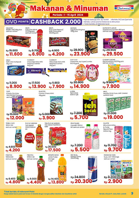 Promo Indomaret Super Hemat Periode 1 - 15 April 2024