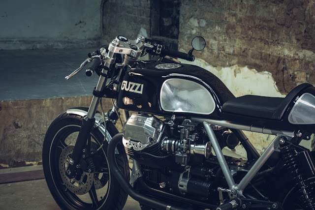 Moto Guzzi Le Mans 1000 By Side Rock Cycles Hell Kustom