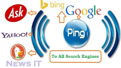 نشر المدونة على محركات البحث Ping لزيادة عدد الزوار 