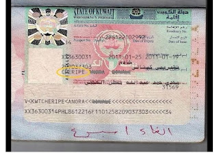 how to get kuwait visa 