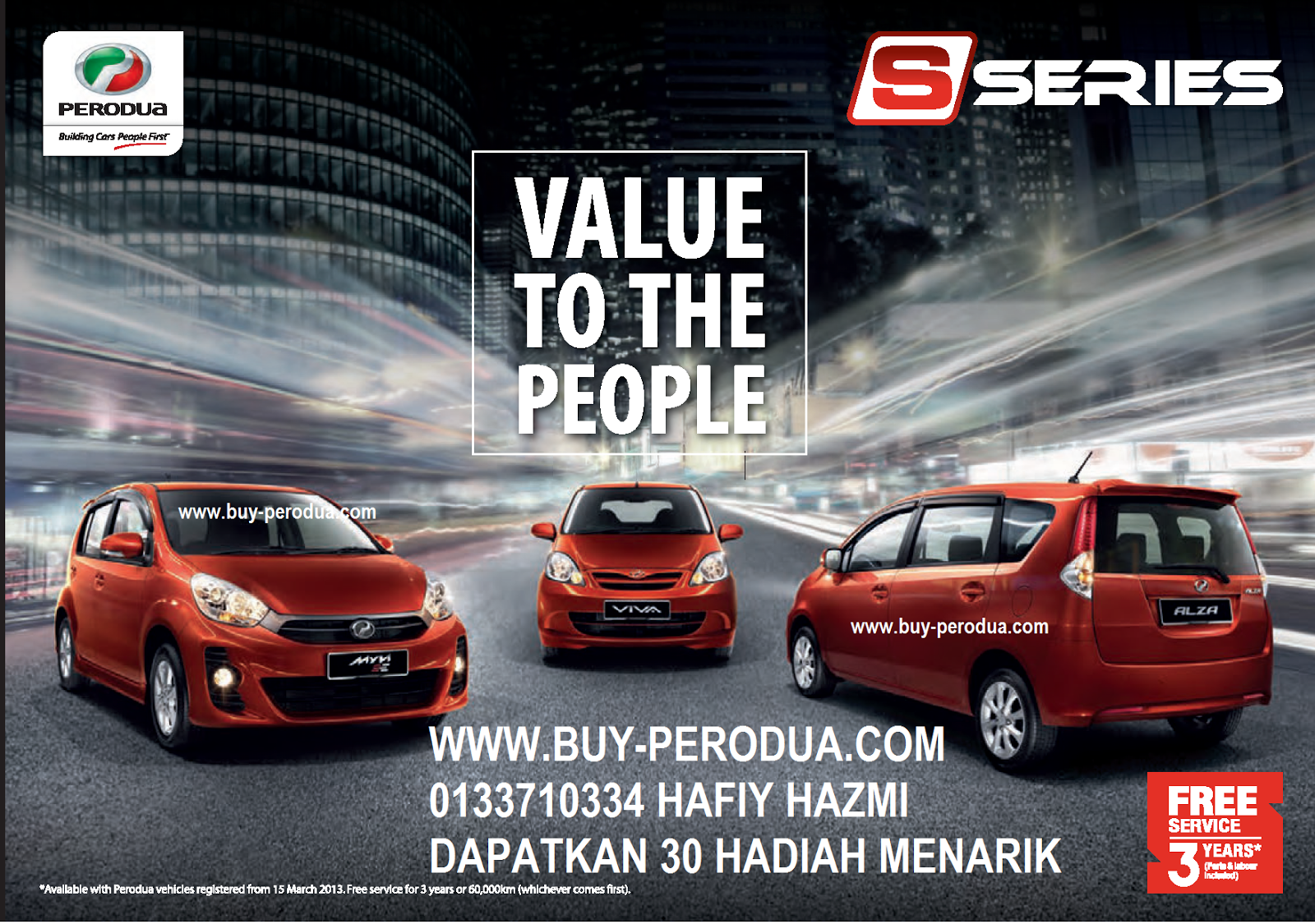 Promosi Perodua Baharu: THE NEW PERODUA MVYI 1.3 S SERIES