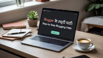 Blogger के लिए पूरी गाइड: Step-by-Step Blogging Help in Hindi
