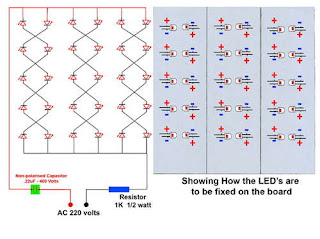 How to make energy-saving lamps use LED (Light Emitting Diode)