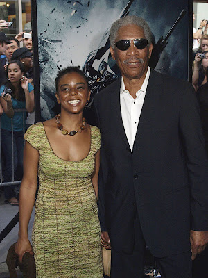 E’Dena Hines & Morgan Freeman Affair