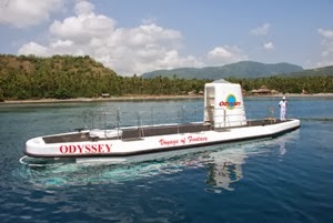 Kapal selam odyssey Submarine di Bali