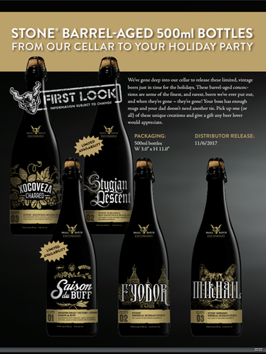 Stone Small Batch Series 2017 Holiday Offerings