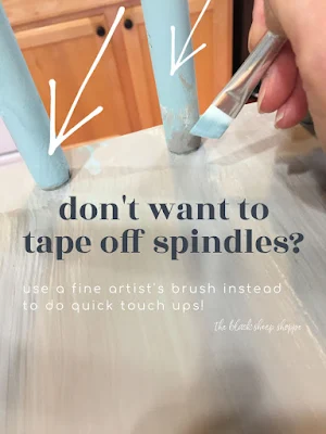 Don't want to tape off spindles? Try this instead.