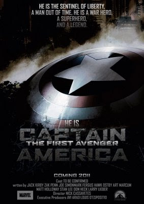 captain america movie poster