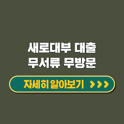 새로대부 소득만 있다면 대출한도 최대 얼마까지 가능할까?