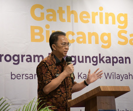 Wakil Wali Kota Sukabumi Andri Setiawan Hamami menghadiri acara Gathering PPS