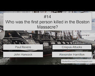 The correct answer is Crispus Attucks.