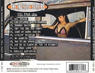 The Invisible Surfers ‎- (2009) Till That Day_cd back