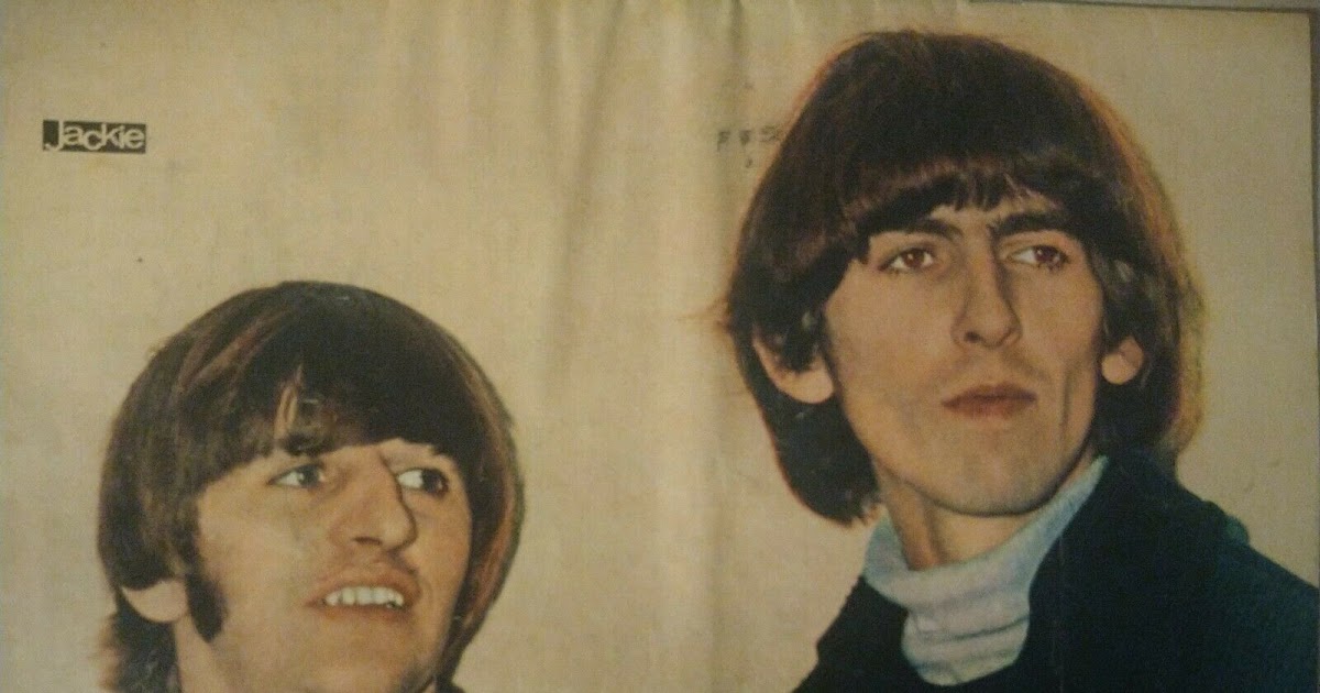 Vintage Beatles Pic: Ringo and George