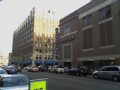 Nordstrom, Circle Centre, Indianapolis, Indiana. Exterior view, 2008 ...