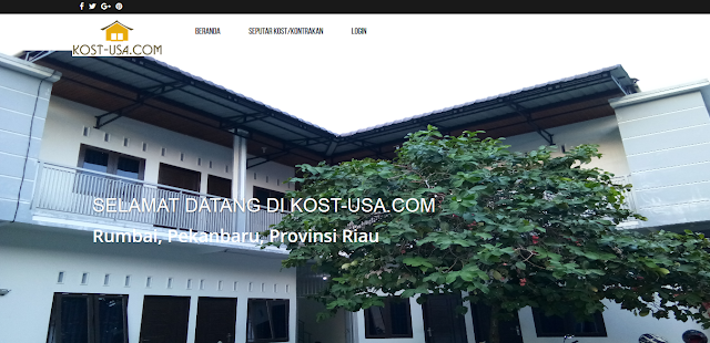 Penyewaan Kost dengan CI Berbasis Web