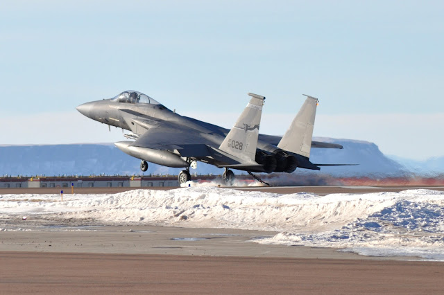 McDonnell Douglas F-15C Eagle Landing