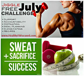 Jiggle Free July Challenge, Lose Weight, Support, Accountability, Summer Weight loss, 21 Day Fix, Piyo