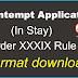 Contempt Application format in Stay Order 