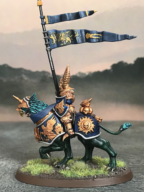 Painted Demigryph Knights