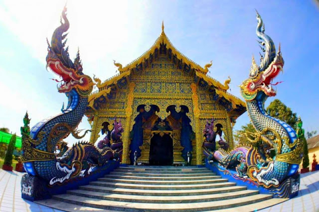 Viharn of Wat Rong Suea Ten