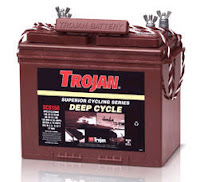 The Trojan Deep Cycle Lead-Acid Battery I Installed