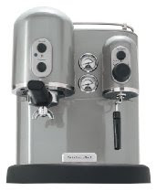 KitchenAid KPES100NP Pro Line Espresso Maker, Nickel Pearl