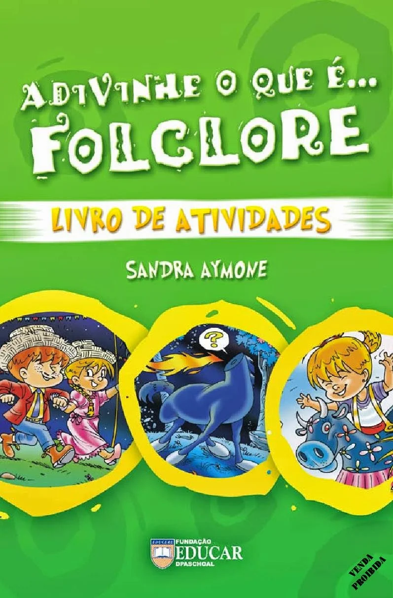 Livro de Atividades Adivinhe o que é Folclore