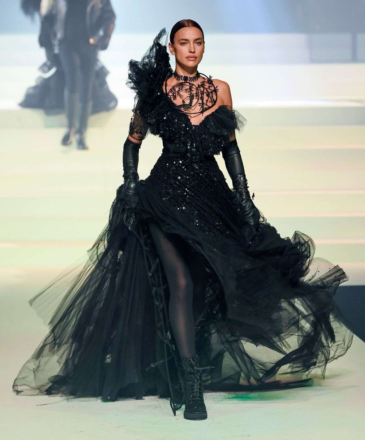 Irina Shayk –  Paris Fashion Week Catwalk