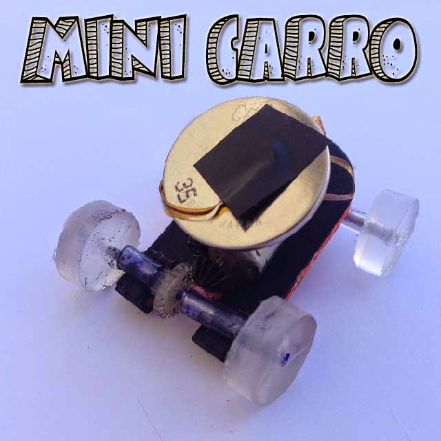 Mini Carro eléctrico casero inventos caseros 