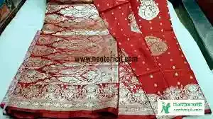 Banarasi Wedding Sarees - Wedding Saree Designs - Banarasi, Jamdani, Katan, Georgette Sarees - biyer saree collection - NeotericIT.com