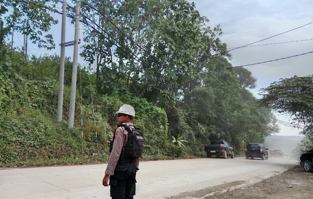 Guna Pastikan Keamanan Di Kawasan Pembangunan Ibu Kota Nusantara, Personil Satgas Ops Nusantara Mahakam Lakukan Rutin Patroli Secara Intensif