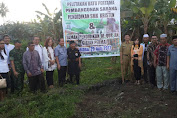 Lomban Hadiri Ground Breaking Sarana Pendidikan dan Tugu Kerukunan 