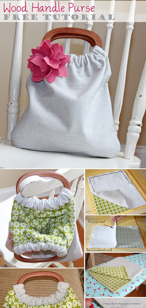 Felt Bag - Simple Sewing Tutorial
