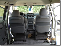 2007 Honda Odyssey interior