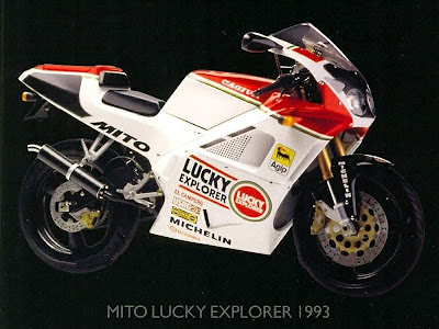 cagiva mito 125 paintwork schemes , racing editions & model variations