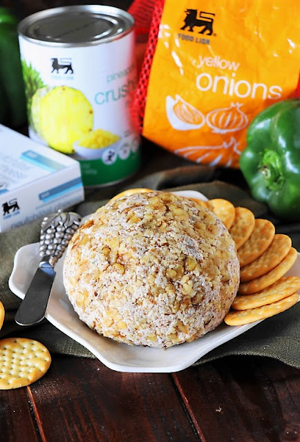 Pineapple Cheese Ball with Walnuts Image