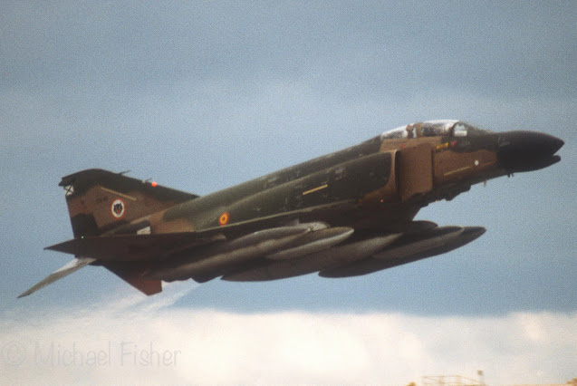 C. 12-40  F-4C Phantom Ala 12 Spanish Air Force Greenham Common 1979