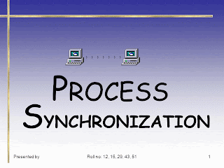 Process Synchronization PPT