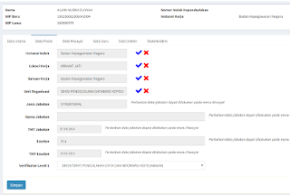 Petunjuk Cara Pengisian Data PUPNS Secara Online