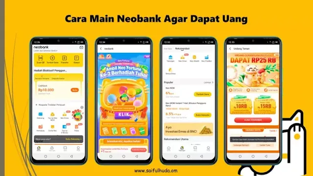 cara main neo bank agar dapat uang